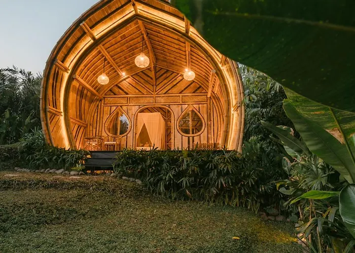 Asvara Eco Bali Bamboo House Villa