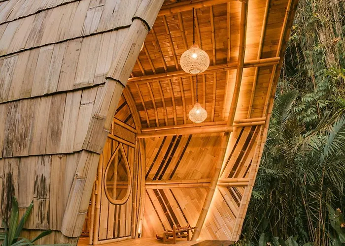 Asvara Eco Bali Bamboo House Villa
